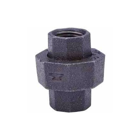 Anvil 1/2 In. Black Malleable Union 150 PSI Lead Free 812508018